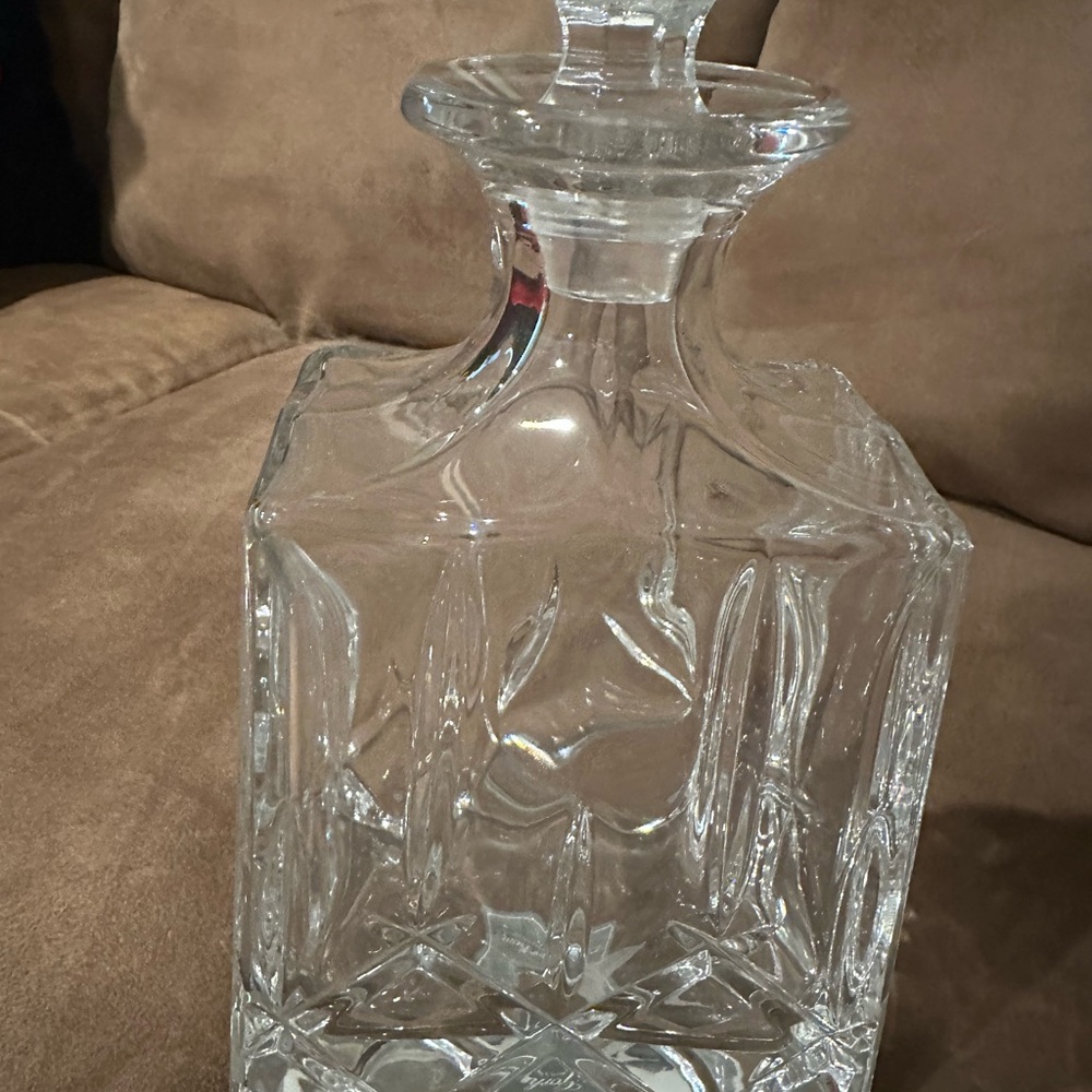 Gorham Clear Crystal Decanter - Picture 2 of 7